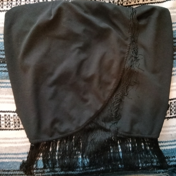 ⬛️Curvy sense off shoulder fringe dress - Picture 4 of 7